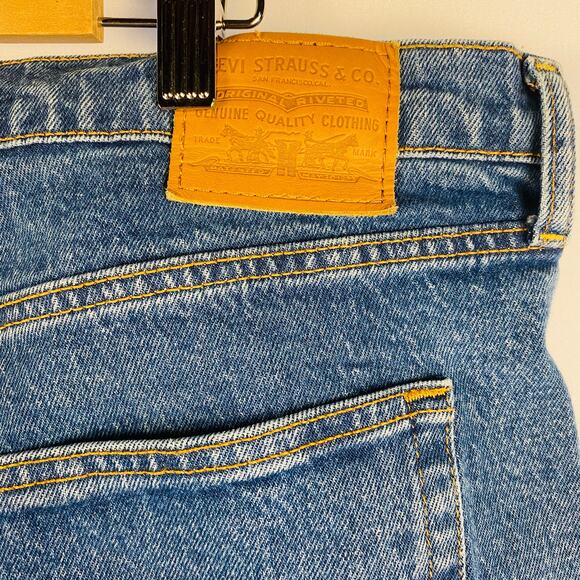 Levi's Ribcage Straight Button Fly Super‎ High Rise Jeans Size 22W - Picture 7 of 9
